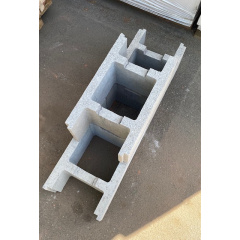 Блок бетонный опалубочный 190х290х500 Кропива