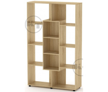 Книжный шкаф КШ-4 дуб сонома Компанит 