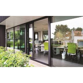 Розсувні алюмінієві системи Schüco (Німеччина) у кольорі графіт