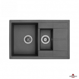 Кухонна мийка Granado Leon Grafito