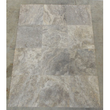 Травертин Silver Filled&Honed Premium 1,2x40,6x40,6 см
