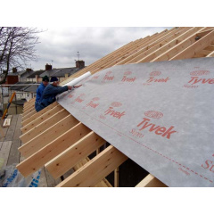 Супердифузійна мембрана Tyvek HouseWrap DuPont Буча