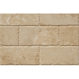 Травертин LIGHT BRUSHED 1,2x20,3x40,6 см