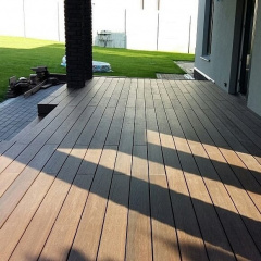 Террасная доска LEGRO ULTRA NATURALE Teak 3D-эффект покраски дерево-полимерная композитная доска для террасы, дорожек коричневая Киев