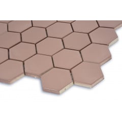 Мозаика керамическая Kotto Keramika H 6011 Hexagon Hot Pink 295х295 мм Ровно