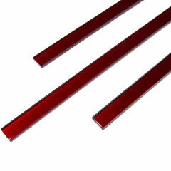 Фриз стеклянный Kotto Keramika GF 9003 Red Silver 900х25 мм Київ