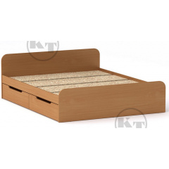 Ліжко з ящиками Віола 160х200 бук Компаніт Кривий Ріг