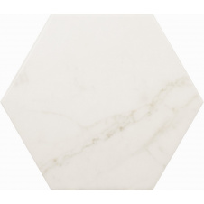 Фото - Плитка керамогранит Equipe Carrara Hexagon 23101 17,5х20 см Плитка керамогранит Equipe Carrara Hexagon 23101 17,5х20 см