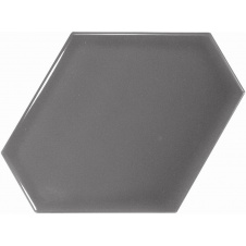 Фото - Плитка керамогранит Equipe Scale Benzene Dark Grey 23829 10,8х12,4 см Плитка керамогранит Equipe Scale Benzene Dark Grey 23829 10,8х12,4 см