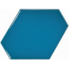 Фото - Плитка керамогранит Equipe Scale Benzene Electric Blue 23834 10,8х12,4 см Плитка керамогранит Equipe Scale Benzene Electric Blue 23834 10,8х12,4 см
