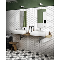 Плитка керамогранит Equipe Scale Hexagon White 21911 10,7х12,4 см Чернигов