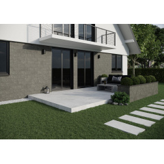 Декор для клинкерной плитки Cerrad Torstone Grafit 14,8x30 см Київ