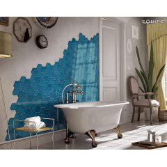 Плитка керамогранит Equipe Scale Benzene Electric Blue 23834 10,8х12,4 см Гайсин