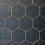 Плитка керамогранит Equipe Hexatile Negro Mate 20338 17,5х20 см Дрогобыч