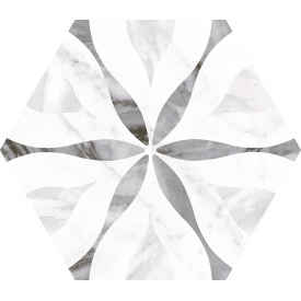 Плитка керамогранит Equipe Bardiglio Flower 23772 17,5х20 см