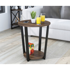 Журнальный-кофейный столик Loft-design D-500 орех-модена для гостинной в офис
