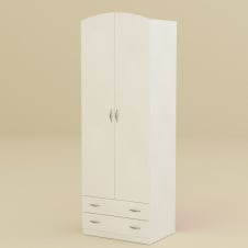 Шафа-4 Компаніт 2120х737х536 мм дсп Білий