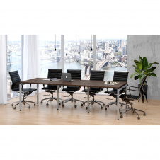 Офісний стіл для переговорів Loft-design Q-270 венге