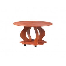 Стол журнальный Компанит Венеция МДФ 900х484х595 мм яблоня