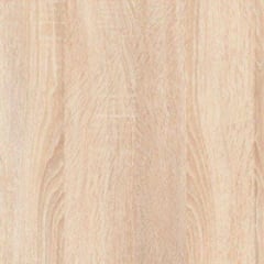 Двуспальна ліжко-170 мдф Компаніт з узголів'ям на ніжках дуб-сонома Нікополь