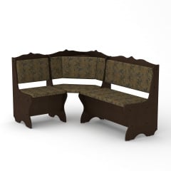 М'який кухонний куточок Компаніт Сирія 1512х1112 мм для обідньої зони з лдсп Ясногородка