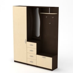 Прихожая Компанит Тамара 2000х1600х373 мм дсп Ромны