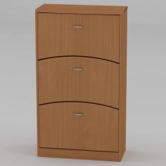 Тумба під взуття Компаніт ТО-3Б 700х320х1232 мм бук Вінниця