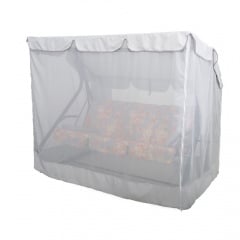 Садовая качеля-диван Vitan Вилла бязь цветы на сером фоне металлическая разборная Бровары