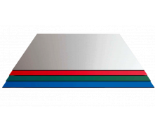 Оцинкований гладкий лист фарбований кольоровий RAL 0,4 мм