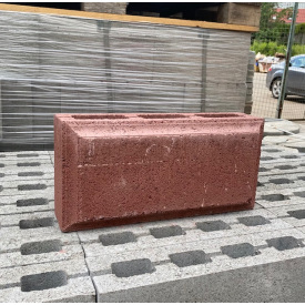 Блок з фаскою гладкий 390х190х120