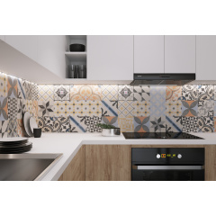 Керамическая плитка Golden Tile Ethno №14 Микс 186x186x11 мм (Н81440) Новая Прага