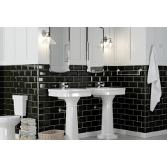 Керамическая плитка Golden Tile Metrotiles черный 100x200x7 мм (46С061) Ивано-Франковск