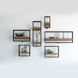 Комплект полок GoodsMetall в стиле LOFT П4