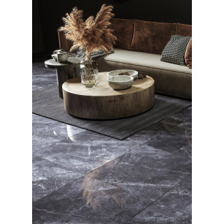 Керамическая плитка Golden Tile Space Stone черный 5VС580 600x600x8 мм
