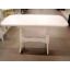 Обідній розсувний стіл з натурального дерева Аврора білий ваніль 1020/330х685 Запоріжжя