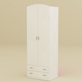 Шкаф-4 Компанит 2120х737х536 мм дсп Белый