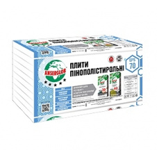 Пенопласт ANSERGLOB EPS-70 100 мм