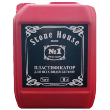 Пластифікатор для всіх видів бетону STONEHOUSE №1 10 л
