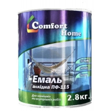 Фото - Эмаль ПФ-115 белая COMFORT Home 2,8 кг Эмаль ПФ-115 белая COMFORT Home 2,8 кг