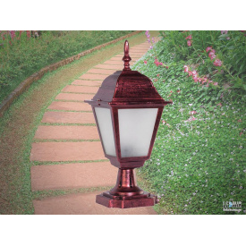 Накладной садово-парковый светильник Artled красный