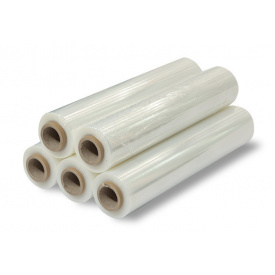 Стрейч-плівка прозора 170 мкм первинна рулон 2 кг