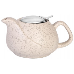 Заварочный чайник Fissman с ситечком 750 мл Белый песок (9389) Одесса