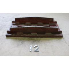 Колосник чугунный 405х215. Вишневе