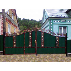 Ворота ковані ПП Брама Ірма Луцьк