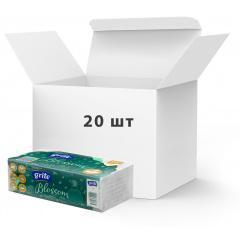 Упаковка бумажных полотенец Grite Blossom 230х220 мм 2 слоя 120 отрывов х 20 шт Житомир