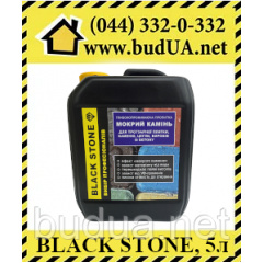 Black Stone с тонировочным эффектом - пропитка для тротуарной плитки, эффект мокрого камня, 5л Запорожье