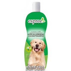 Шампунь Espree Hypo-Allergenic Coconut Shampoo гипоаллергенный очищение, восстановление, увлажнение шерсти 355 мл Ужгород