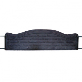 Форма для еврозабора "Фагот арка" стеклопластиковая