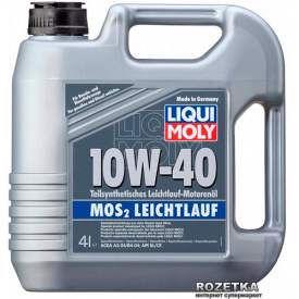 Моторное масло Liqui Moly MoS2 Leichtlauf 10W-40 4 л (1917)