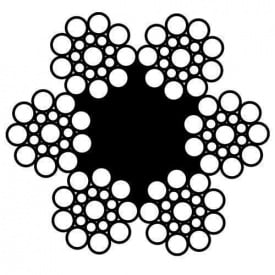 Канат стальной 37.0 мм ГОСТ 3077-80